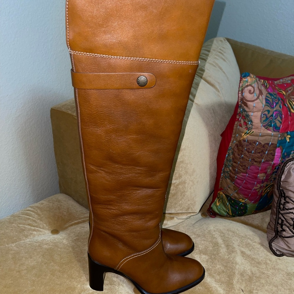 See By Chloe Brown Over the Knee Boots - Picture 3 of 9